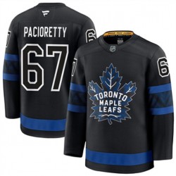 Toronto Maple Leafs Max Pacioretty 67 Fanatics 2024-2025 Third Black NHL Jersey Authentic
