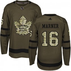 Toronto Maple Leafs Mitchell Marner 16 2017-18 Adidas Camo Green NHL Jersey Authentic
