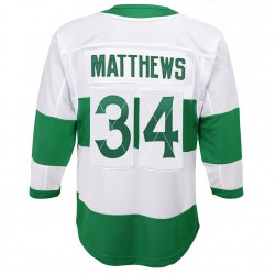 Toronto Maple Leafs-Toronto St. Patricks Auston Matthew 34 White Vintage NHL Jersey Authentic