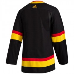 Vancouver Canucks Blank Flying Skate Adidas 2019-20 Authentic Black NHL Jersey