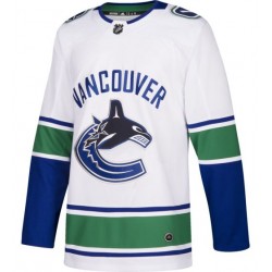 Vancouver Canucks Blank White Adidas NHL Jersey