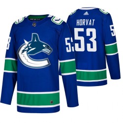 Vancouver Canucks Bo Horvat 53 Adidas 2019-20 Authentic Blue NHL Jersey