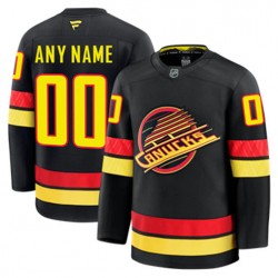 Vancouver Canucks Custom Fanatics 2024-2025 Third NHL Jersey Authentic