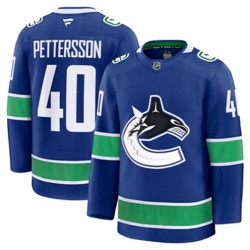 Vancouver Canucks Elias Pettersson 40 Fanatics 2024-2025 Home NHL Jersey Authentic