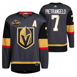 Vegas Golden Knights Alex Pietrangelo 7 2022 All-Star Black NHL Jersey Authentic