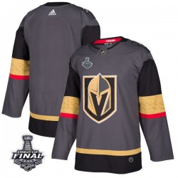 Vegas Golden Knights Blank Gray 2018 Stanley Cup Final Patch Adidas NHL Jersey