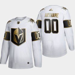 Vegas Golden Knights Custom Adidas 2019-20 Authentic Golden Edition White NHL Jersey