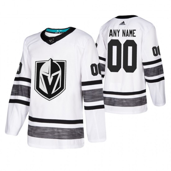 Vegas Golden Knights Custom White 2019 All-Star Adidas NHL Jersey Authentic