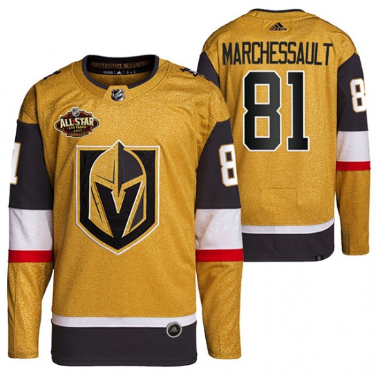 Vegas Golden Knights Jonathan Marchessault 81 2022 All-Star Gold NHL Jersey Authentic