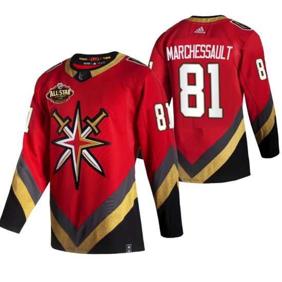 Vegas Golden Knights Jonathan Marchessault 81 2022 All-Star Reverse Retro NHL Jersey Authentic