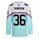 Vegas Golden Knights LOGAN THOMPSON 36 2023 All-Star Adidas White NHL Jersey Authentic