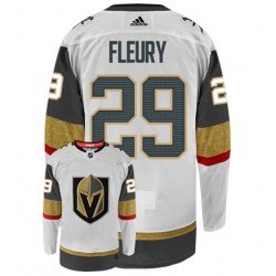 Vegas Golden Knights MARC-ANDRE FLEURY 29 White Adidas NHL Jersey