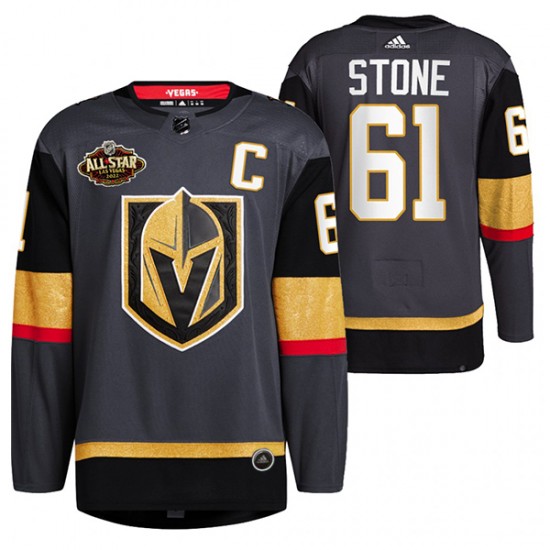 Vegas Golden Knights Mark Stone 61 2022 All-Star Black NHL Jersey Authentic