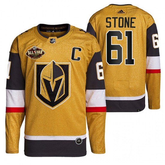 Vegas Golden Knights Mark Stone 61 2022 All-Star Gold NHL Jersey Authentic