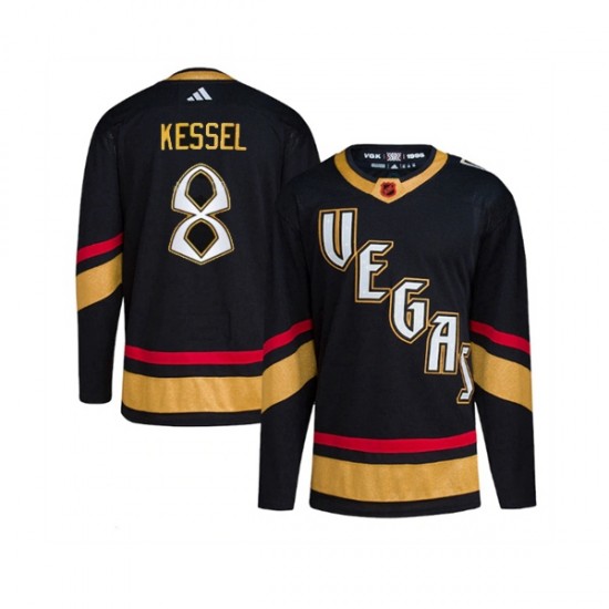 Vegas Golden Knights Phil Kessel 8 Adidas 2022-2023 Reverse Retro Black NHL Jersey Authentic