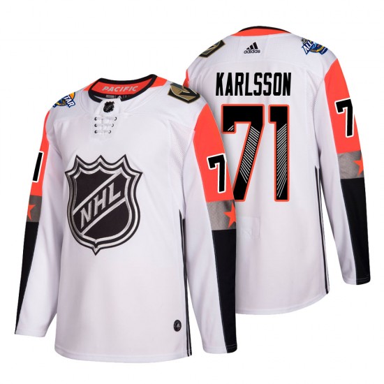 Vegas Golden Knights William Karlsson 71 2018 All-Star Pacific Division White Adidas NHL Jersey Authentic