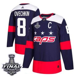 Washington Capitals Alex Ovechkin 8 2018 Stanley Cup Final Patch Adidas Stadium Series NHL Jersey