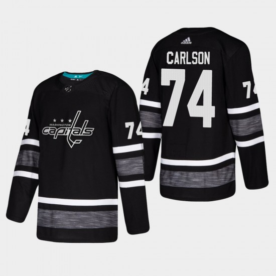 Washington Capitals John Carlson 74 Black 2019 All-Star Adidas NHL Jersey Authentic