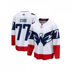 Washington Capitals TJ Oshie 77 Adidas 2023 NHL Stadium Series White NHL Jersey Authentic