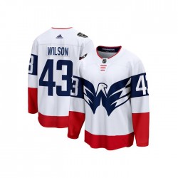 Washington Capitals Tom Wilson 43 Adidas 2023 NHL Stadium Series White NHL Jersey Authentic