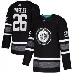 Winnipeg Jets All-Star 2019 Blake Wheeler 26 Black 2019 All-Star Adidas NHL Jersey Authentic