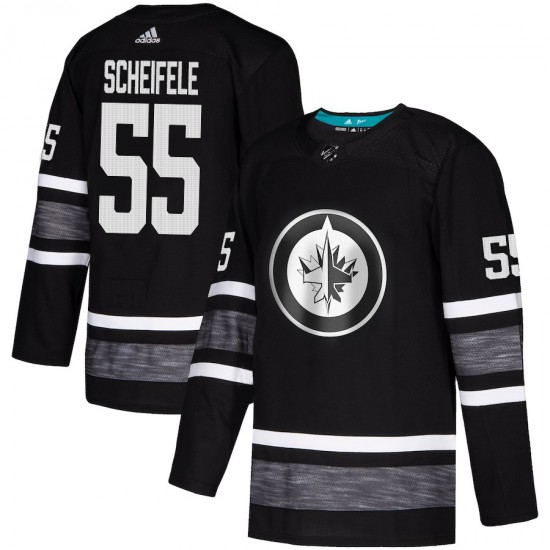 Winnipeg Jets All-Star 2019 Mark Scheifele 55 Black 2019 All-Star Adidas NHL Jersey Authentic