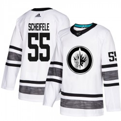 Winnipeg Jets All-Star 2019 Mark Scheifele 55 White 2019 All-Star Adidas NHL Jersey Authentic