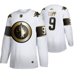 Winnipeg Jets Andrew Copp 9 Adidas 2019-20 Authentic Golden Edition White NHL Jersey