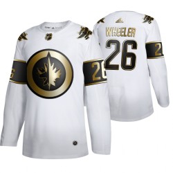Winnipeg Jets Blake Wheeler 26 Adidas 2019-20 Authentic Golden Edition White NHL Jersey
