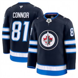 Winnipeg Jets Kyle Connor 81 Fanatics 2024-2025 Home NHL Jersey Authentic
