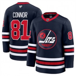 Winnipeg Jets Kyle Connor 81 Fanatics 2024-2025 Third NHL Jersey Authentic